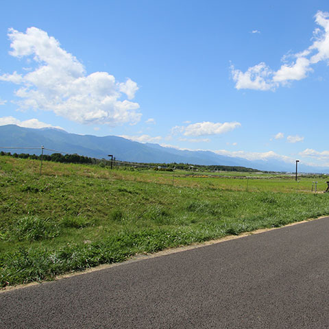 広大な眺めの信州スカイパークエリア